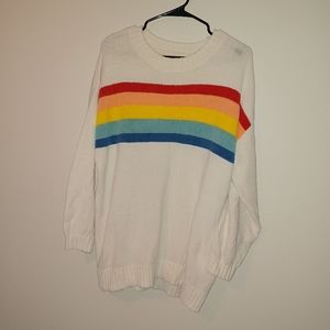 American Eagle Rainbow Sweater Size xxs